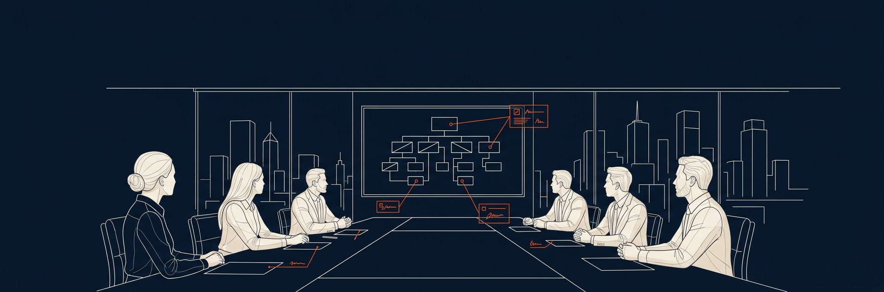 Wireframe scene for this law area